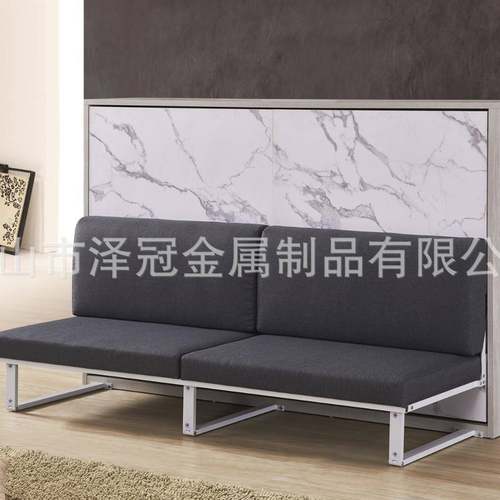 隐BC05-3床壁床配五金件多功能折形叠收纳墨菲床五金卧室侧翻沙发