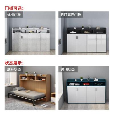 现代网红简易小床户闲型可纳收折叠多功LBT能单人隐形出租屋休午