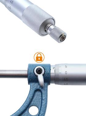 外径千旋分尺0100mm分厘DYV卡螺尺测微器仪卡套-装