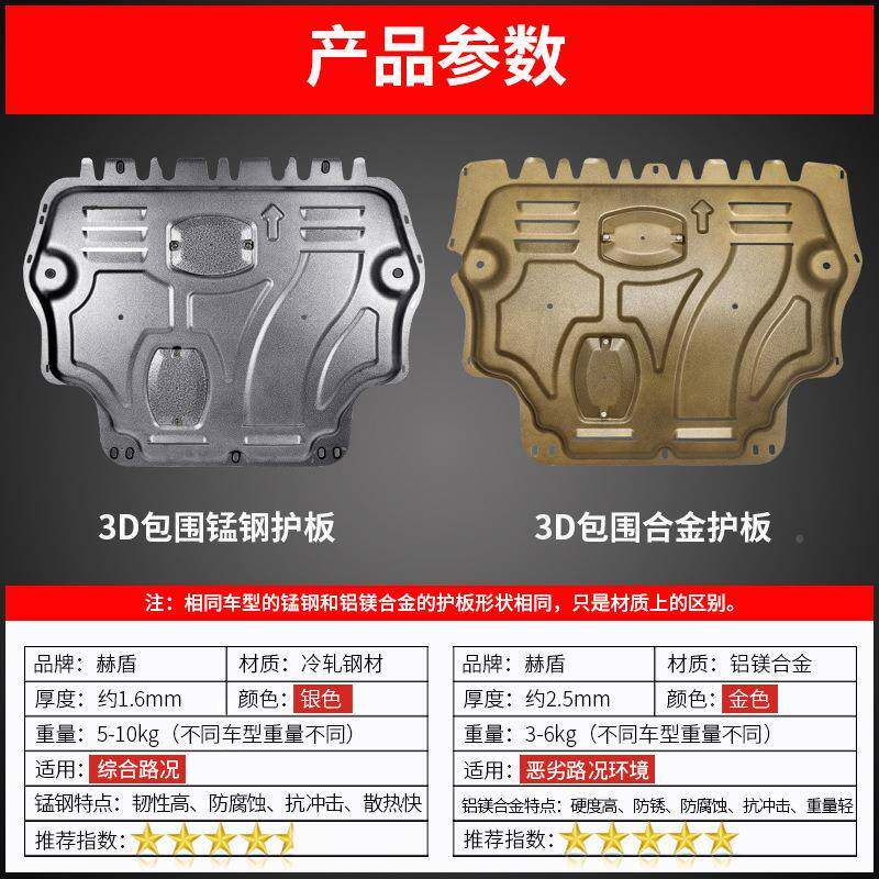中华v3发动机下护板v5v6AYWv7骏FRVFS2VH530H330H20底盘专捷用