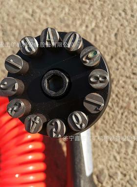 手持砸机打打码机便携式标机金属钢印MPV打字机钢板号气号动打机