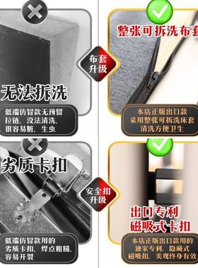 y折床单人用办公室午叠F765J8MH休床结实m耐用酒店小户型加固床加