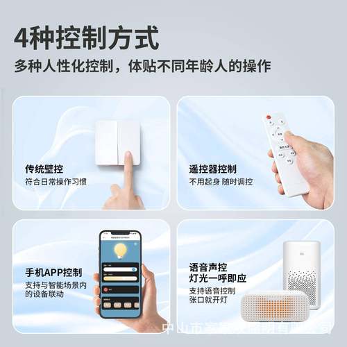 全光眼中山谱灯具全屋套餐组合灯客厅主灯现代简ZNL约护led吸顶套