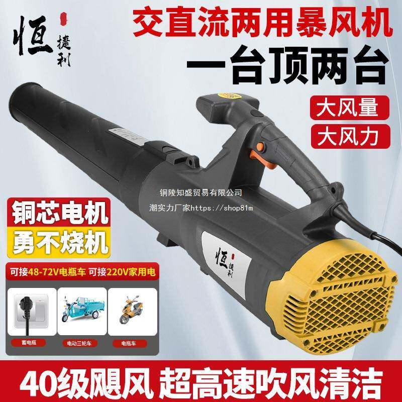 大功率充插两鼓风机树叶吹风机吹吹灰吹用雪环卫电工业家用ZWM动
