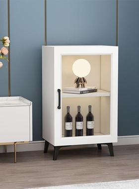 电视柜角旁边酒柜三角形置物架角落木储拐物柜轻奢转654321柜实墙