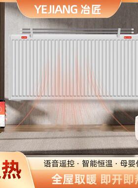 冶匠加水电暖取暖器家用节气能hh101221大面全屋升温挂墙积循环注