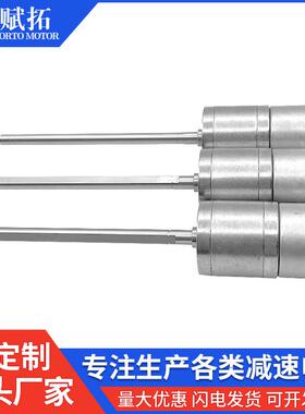 厂家直销25mm微型直减轮电机直齿齿箱马FT-25RGM达流猫砂速盆减速