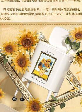 ?免弯腰高脚0厨房圾225客厅高颜垃值家用大容量桶带F$px}$%p轮可