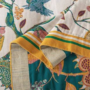 25品高2档加厚纯棉0纱布毛巾被盖毯无品牌 午睡双新人床盖多功能