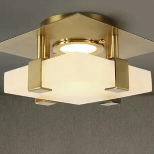 阳吸灯顶灯过道走廊灯入户玄关设计奢师529工台程酒店商场美式轻