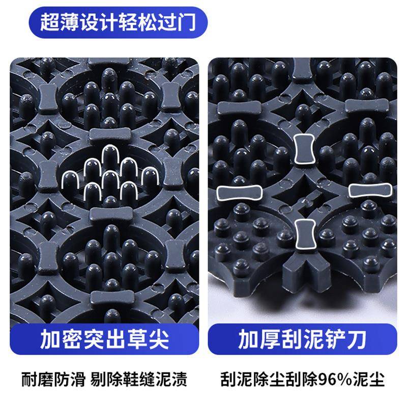 防室酒外进门地垫商41用店滑迎宾地毯公司门口门垫超薄镂空拼接脚