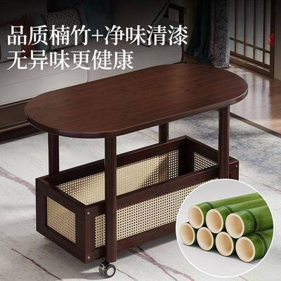 沙发边几可移0000000动储物收桌纳家茶几高子客厅卧室侧边用品质