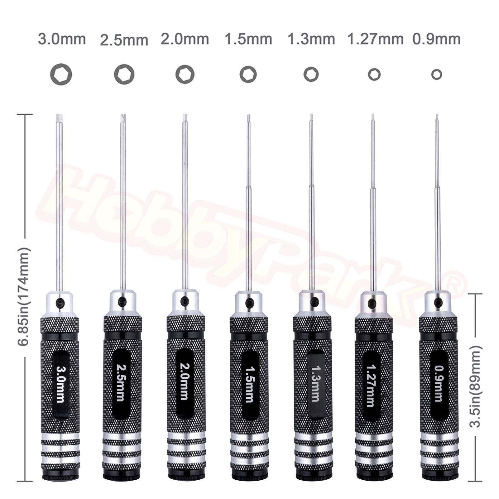 RC模型修工ODV具白钢内六角m0维.9/1.27/1.3/1.5/2./02.5/3.0m