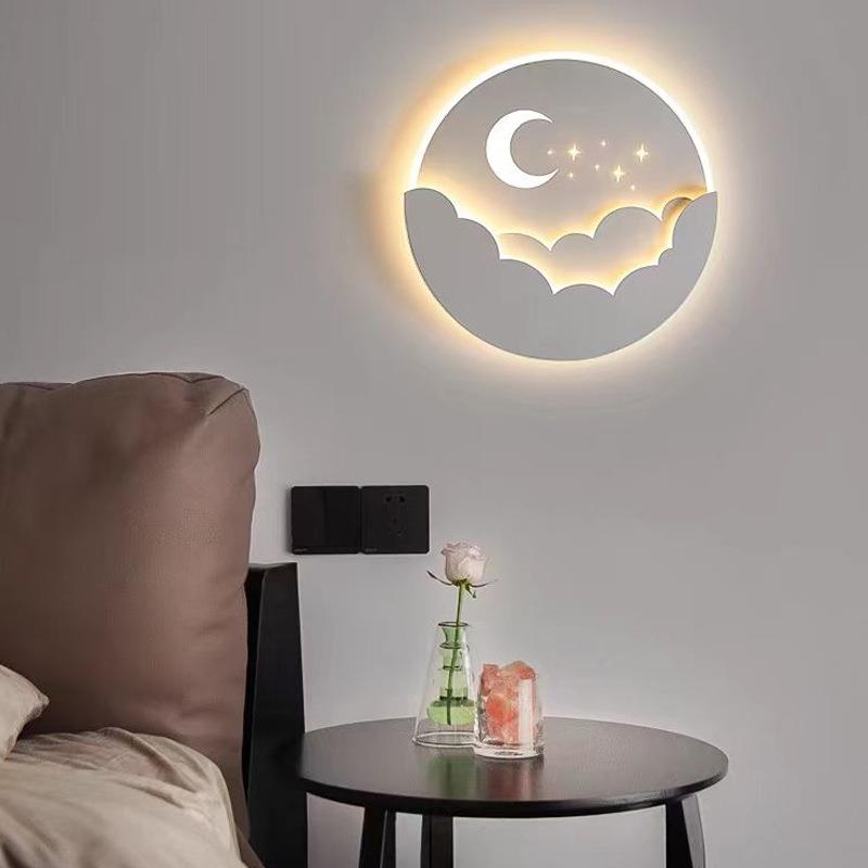 星月吸12091顶壁灯无儿频闪童房星空约卧室灯led现代简智能走廊卧