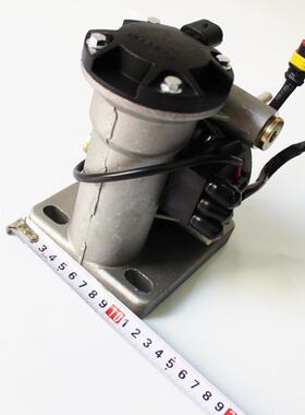 货车热加电加子水寒宝油寒宝潍RYN柴热过滤柴油电子泵加热泵底座