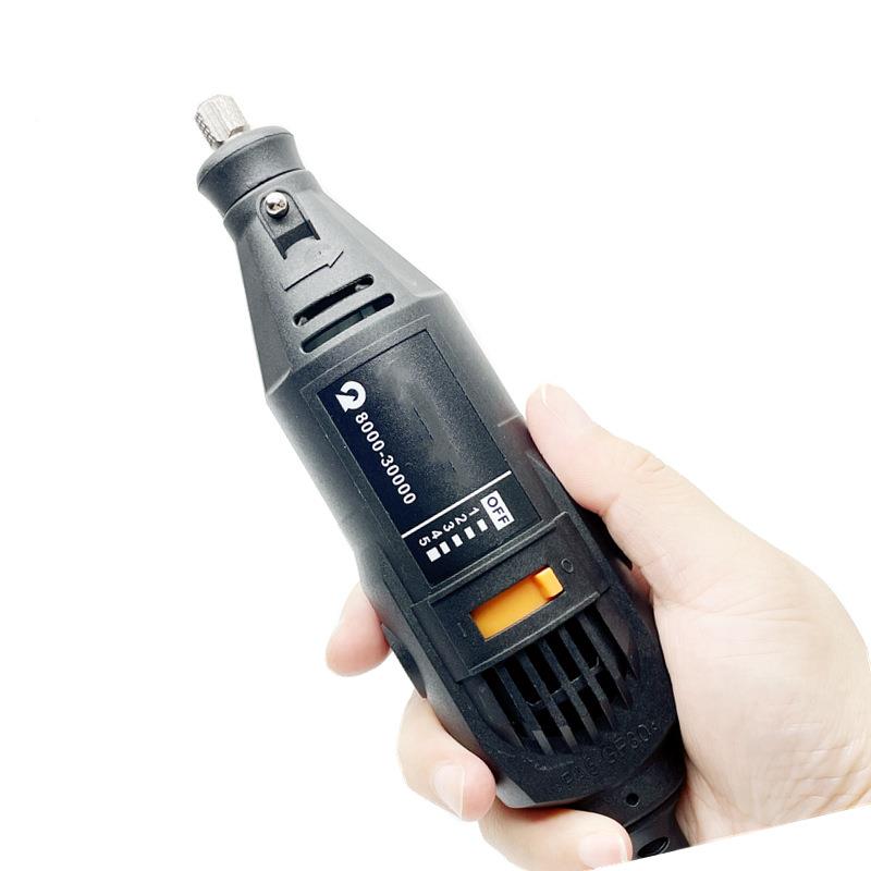 10W迷你电磨20PC854调速旋转钻磨床雕刻电1动工具手持电抛光3机