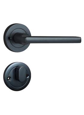 黑色锌合金工程分FT-Z1501体锁卧室执体锁5门07手2锁室内锁房门执