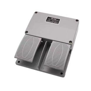 销YDT1-16铝壳802灰色双踏板直踏关内配KH开9脚011芯工业自复位