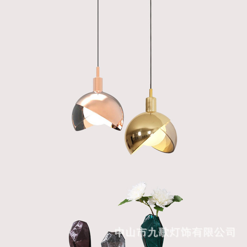 北欧后现代网红玻璃餐厅吊灯