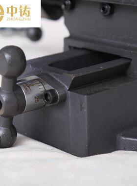 精密字UIU平口钳台钻专用双向虎移动夹具钻铣床十工作台钳钳工厂