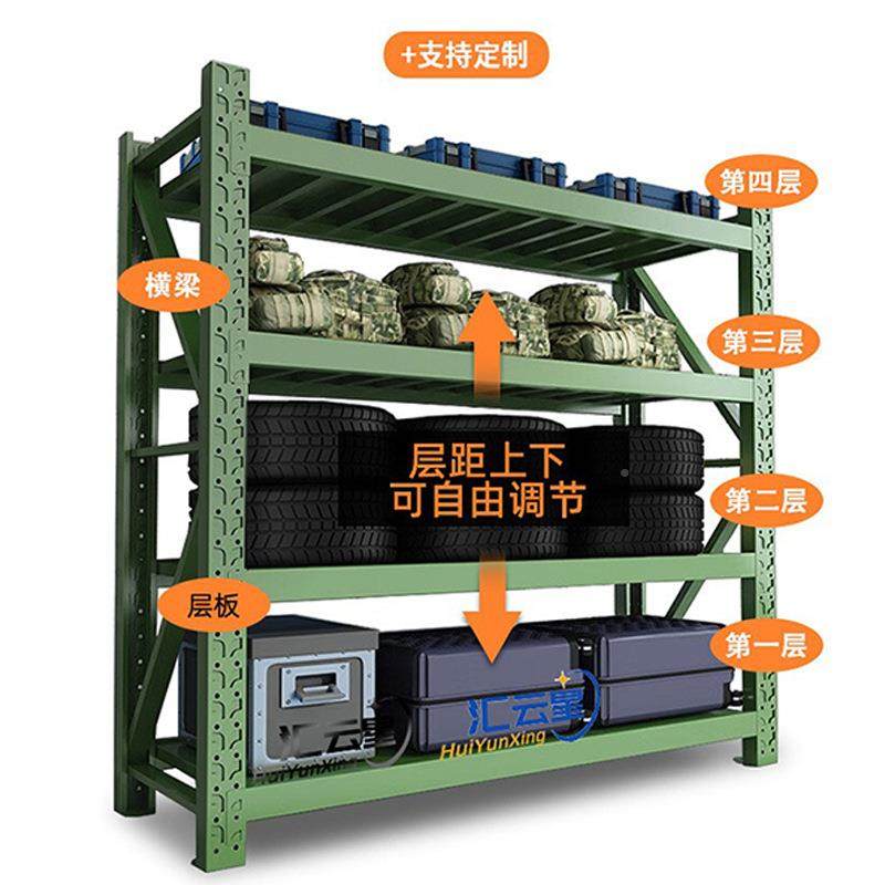 加承厚重货架仓储货架梁917式仓型库重货架库房储物架快横递架展