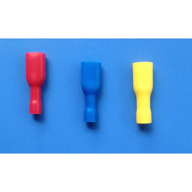 FDFD1.25-187(5/8)母全绝缘接头  4.8冷压插簧 FDFD2-250