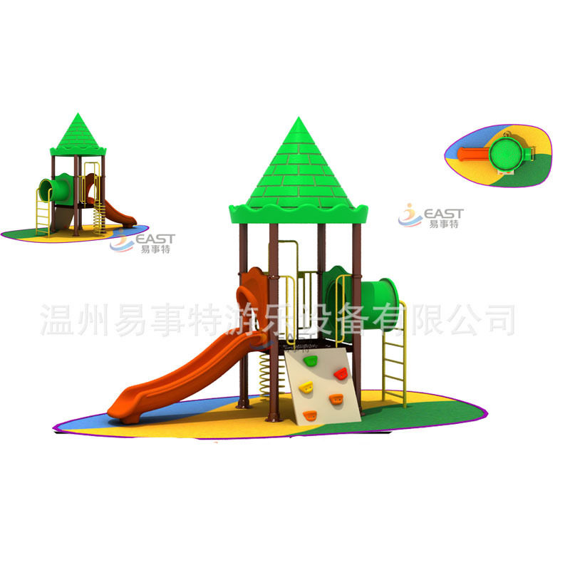 房地产滑梯 幼儿园室外大型滑滑梯 儿童户外滑梯秋千YST130523-2b