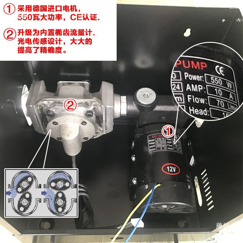 小型车载全自动计量加油机