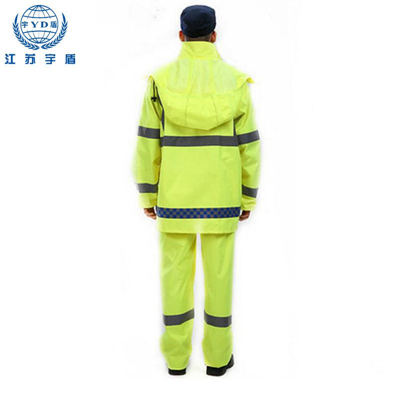薄款防雨外衣反光户服施工作业反光安全制可定拆卸YD-57内胆雨披