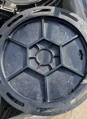 雨水球磨圆铸铁井盖重4型Φ7电00585D00污水力下水道球墨铸铁井盖