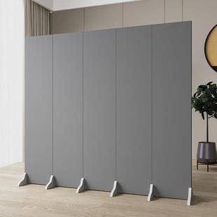 可订办公室简色屏风断隔墙灰客厅折叠移动现代约遮挡家用可订ALR5