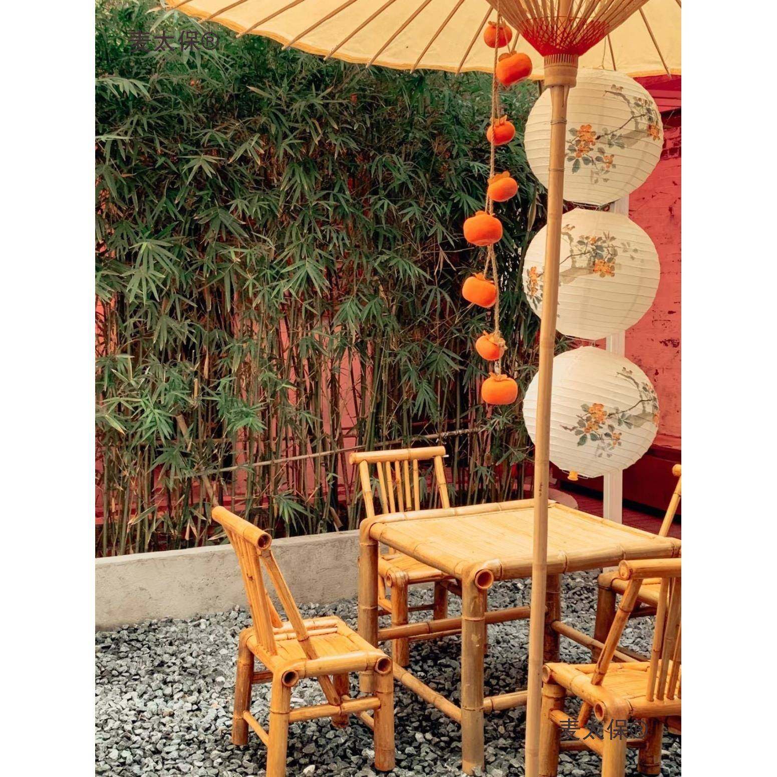 桌椅子桌椅竹RMF桌椅煮竹茶庭院茶几合组户外竹围炉八竹仙桌竹麦,鲜花速递/花卉仿真/绿植园艺,其它园艺用品,淘宝优惠券,粉丝福利购,淘宝优惠卷