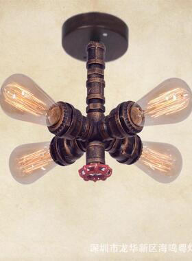 flot复工业风复吊灯创意个性1109古水管餐厅吧台酒吧灯具吊式灯