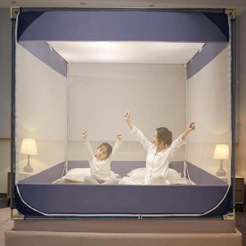 古门包蚊MZB帐家用夏天1.8米架固定宝宝防蒙摔儿童支1.5三开卧室,床上用品,蚊帐,淘宝优惠券,粉丝福利购,淘宝优惠卷