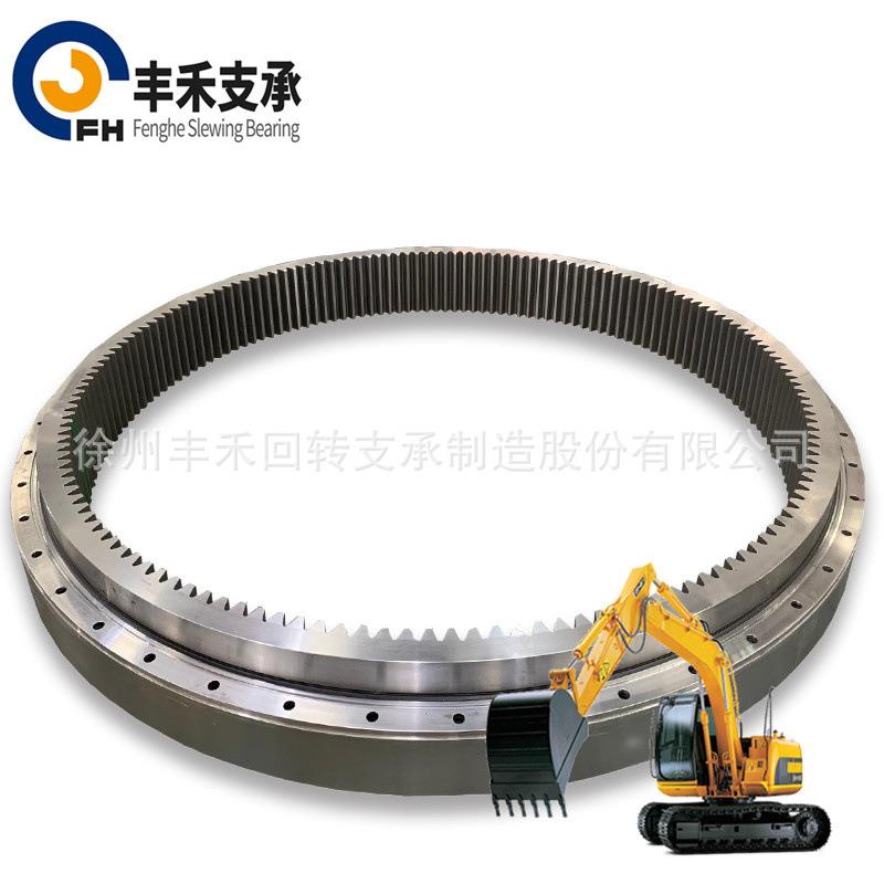 回转支承转盘轴承无齿回转转台舞台吊车运输车旋转装置