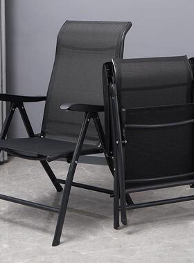 折叠椅家用卧子室冬夏VHZ办公午靠休两用椅懒人背椅久闲坐舒服休