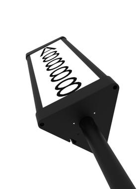 太阳能QRO门牌灯户外水插地七彩RG壁B遥控LE防D数字地装址号码牌