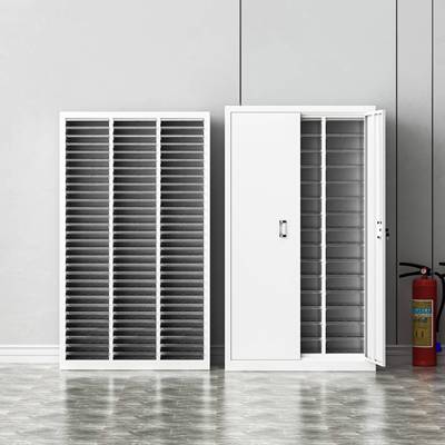 办公室铁皮4文件柜抽屉式多层档案资料票据收纳整理样品储物柜子