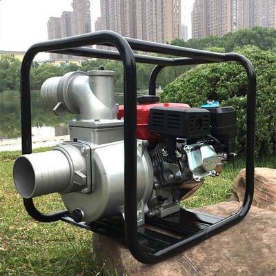 清水灌溉汽油水泵 小型便携式农用抽水自吸泵 污水淤泥清理抽水泵