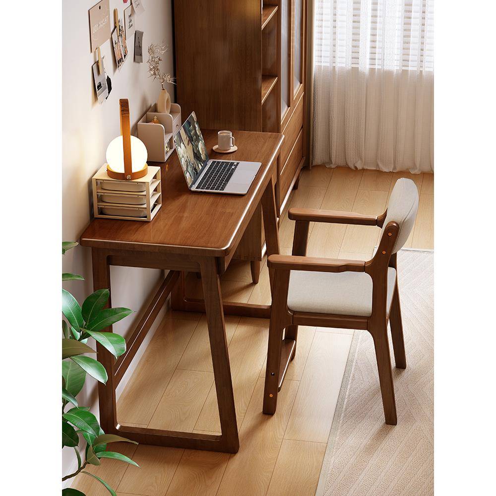 cm家用学习桌室小户型子简易电脑桌45PEC学生实桌木卧书桌办公桌