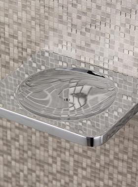 浴ITE出口德国黑色肥皂碟室生间金色香卫皂皂碟盒架沥水肥碟肥皂