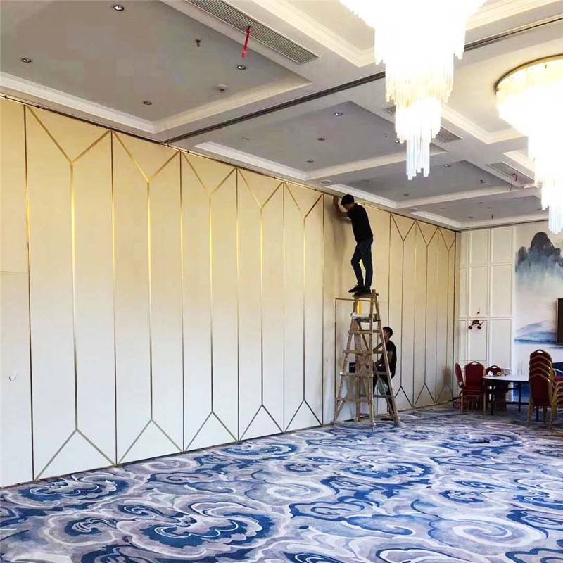 智能自动酒店隔断墙会议室展厅移动隔断屏风高隔断宴会厅隔断墙