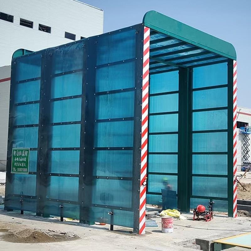 封闭车式龙门洗车筑建工门程洗车机龙洗车机洗台全自动冲洗工地直