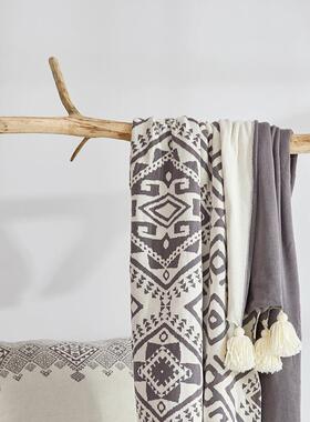 劳伦流斯新款盖针织午休毯家居软饰休苏闲毛WIA毯子不含税