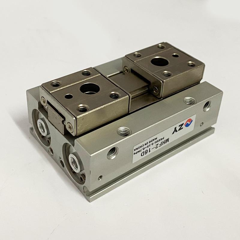 卓气动MHF2MHL平行手气2指缸一平行夹紧夹具气缸耐YKC用可调