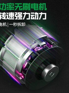 锐霸电TSP动扳手风炮低小型汽修价木工充扳手650牛大扭电力风炮08