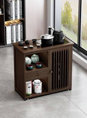 壶移动茶桌侧边柜茶水柜泡几小茶台烧水一茶体公室茶办具置物BDH
