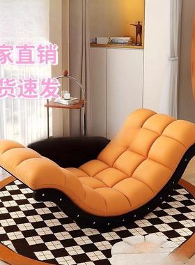 香蕉船懒人发摇摇椅多功能月亮摇椅台客沙厅卧室阳躺子椅CPJ桌子