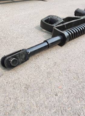 50kg/m道岔弹簧转辙161331器操作矿简单铁路工扳道器道轨扳道机