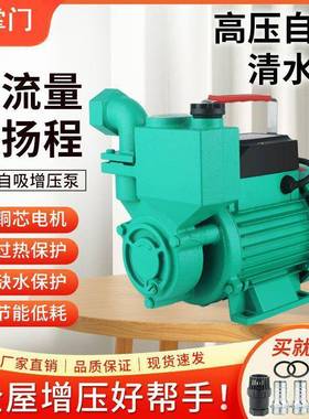 20全DZU自动自吸水泵压泵小型自来井水管增家用水抽水2泵高压抽水